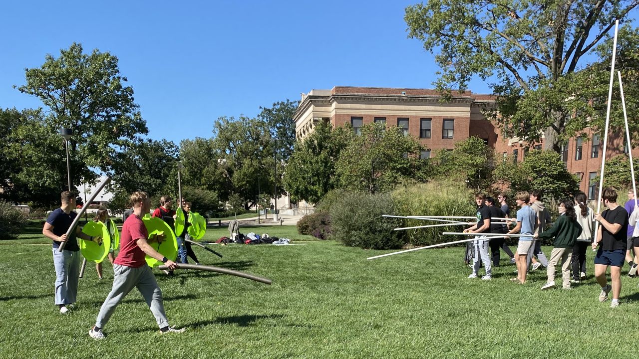 CLAS Battle Reenactment