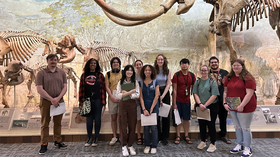 Students at Morrill Hall