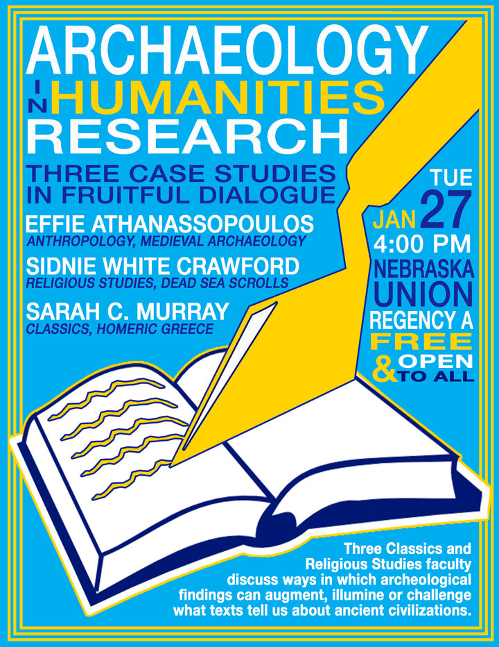 Archaeology in Humanities Research three case studies in fruitful dialogue